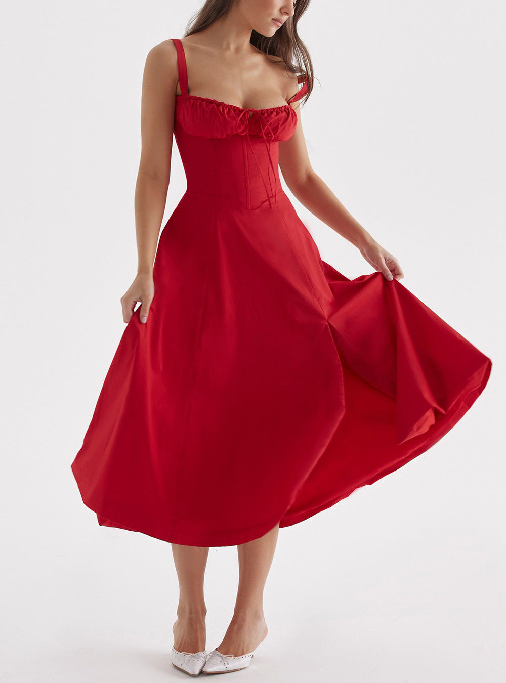 Maxi floral slip backless Dress eprolo