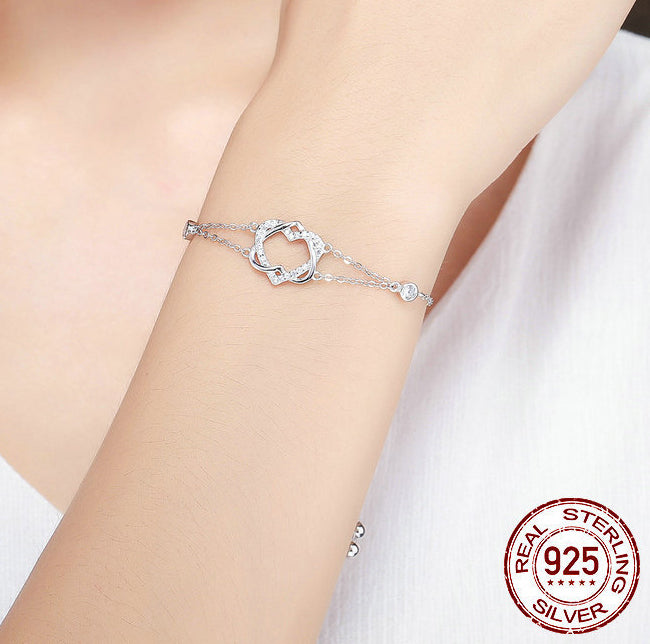 Pure Love Silver Bracelet