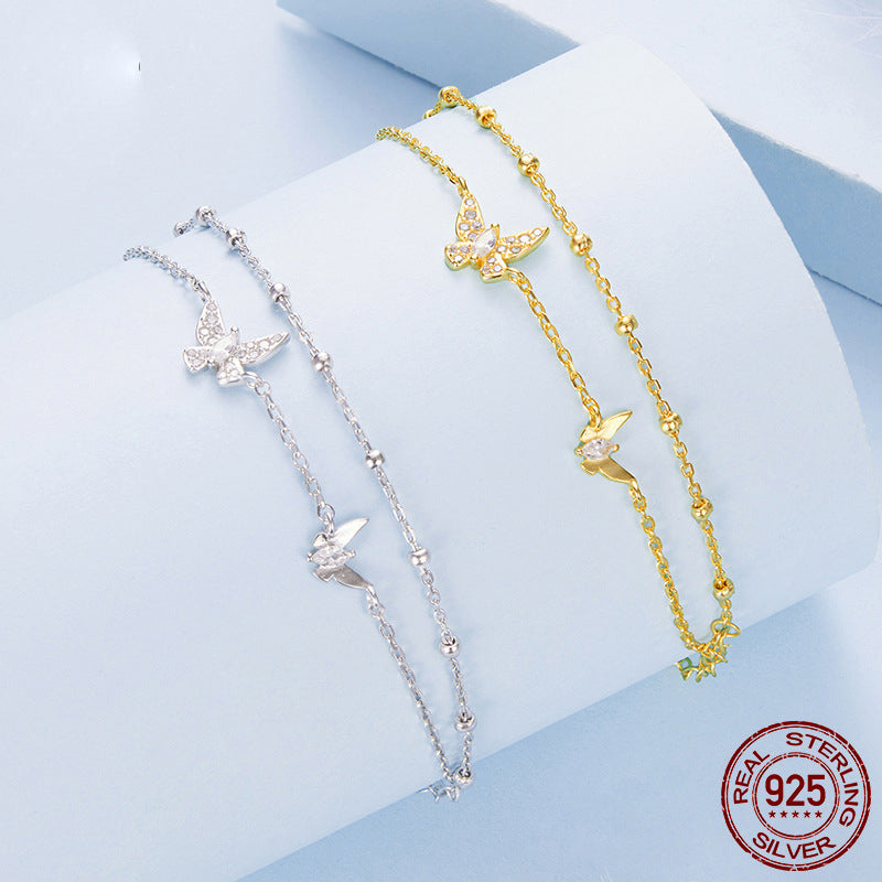 Double layer butterfly bracelet eprolo