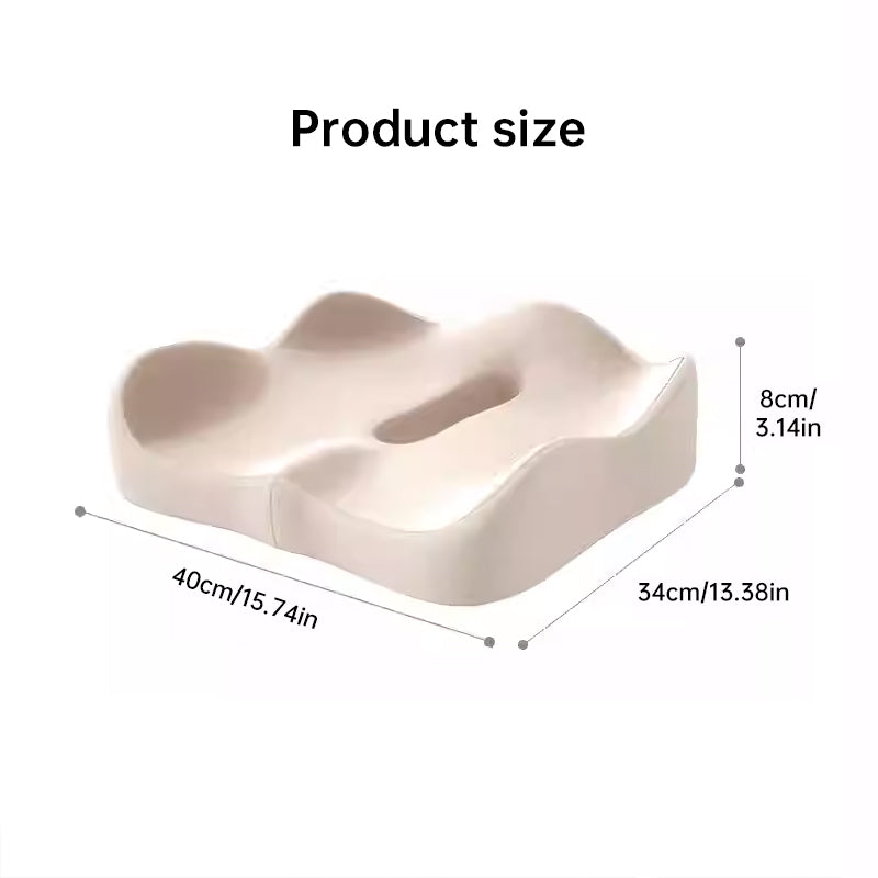 Memory foam car seat cushion. Ergonomic support. eprolo