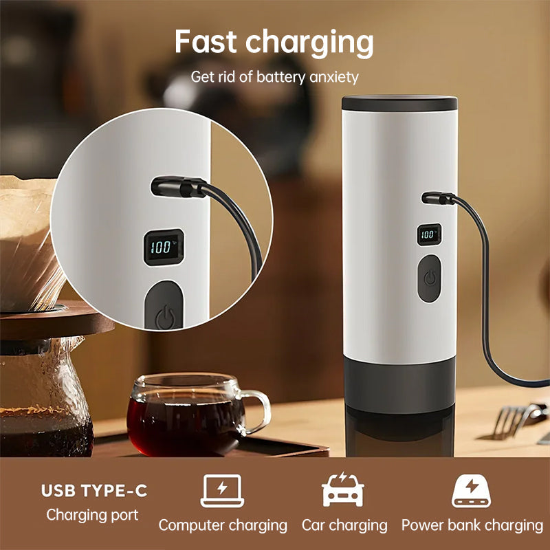 Portable Wireless 3-in-1 Espresso Maker eprolo