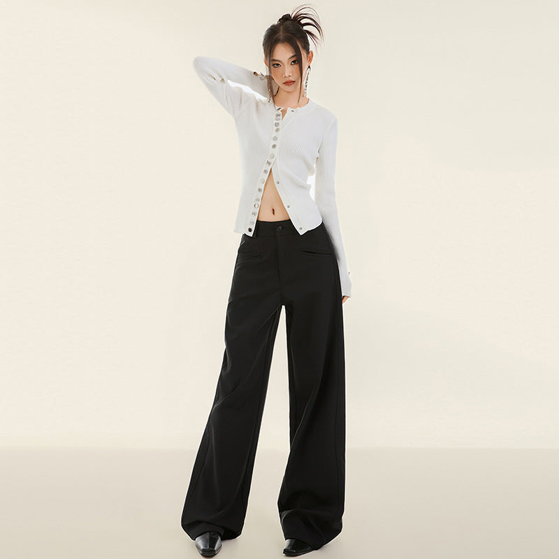 Wide-Leg Suit Pants eprolo