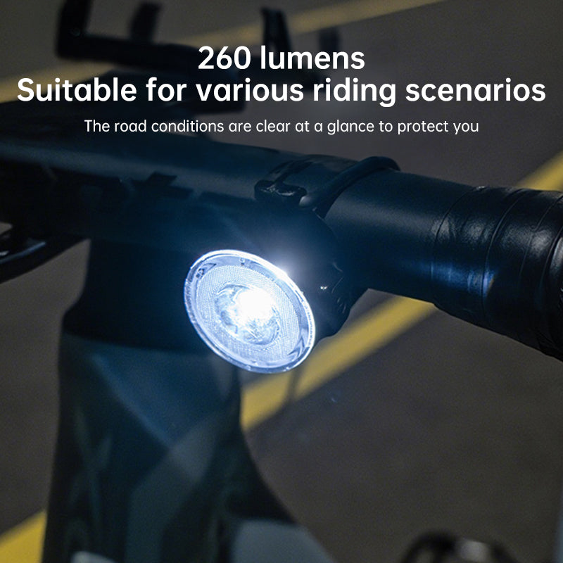 Red & White LED Bike Rechargeable Flashlight eprolo