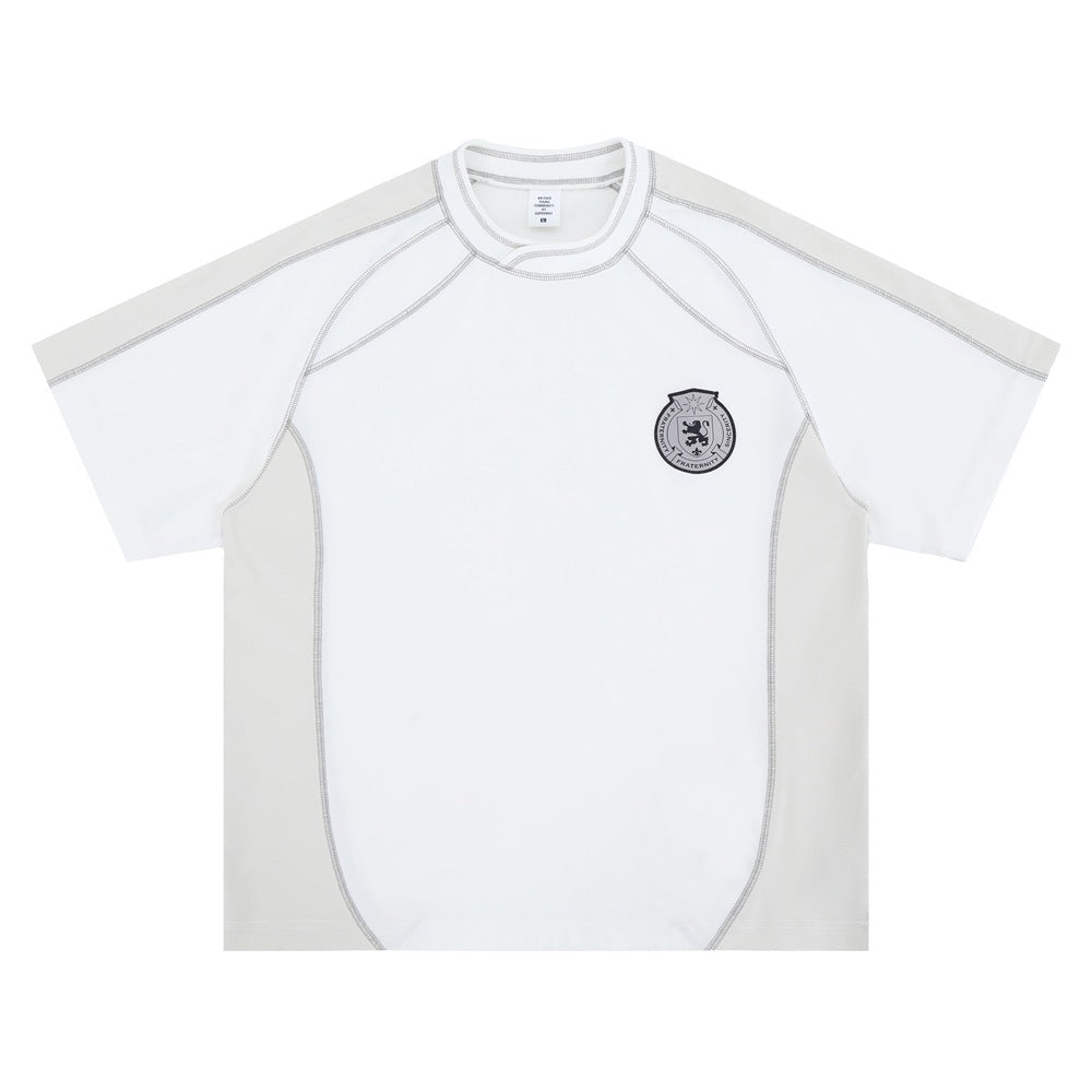 Topstitching Short Sleeve T-Shirt eprolo