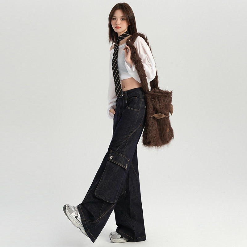 Multi-Pocket Cargo Jeans eprolo