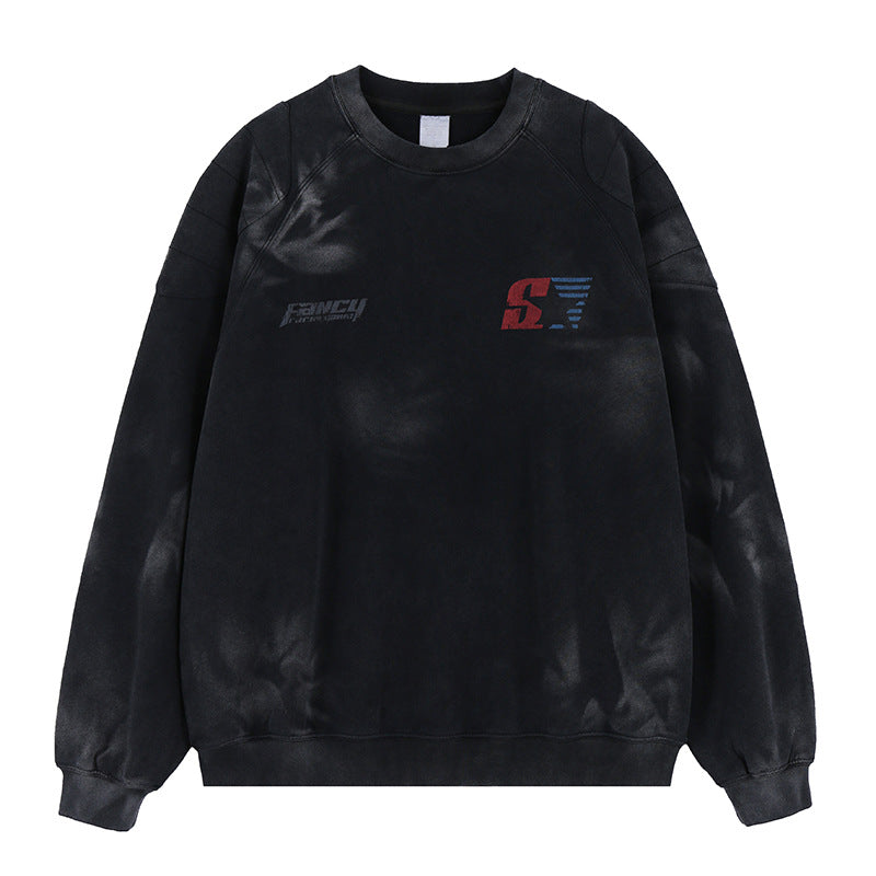 Racing Print Crew Neck Sweatshirt eprolo