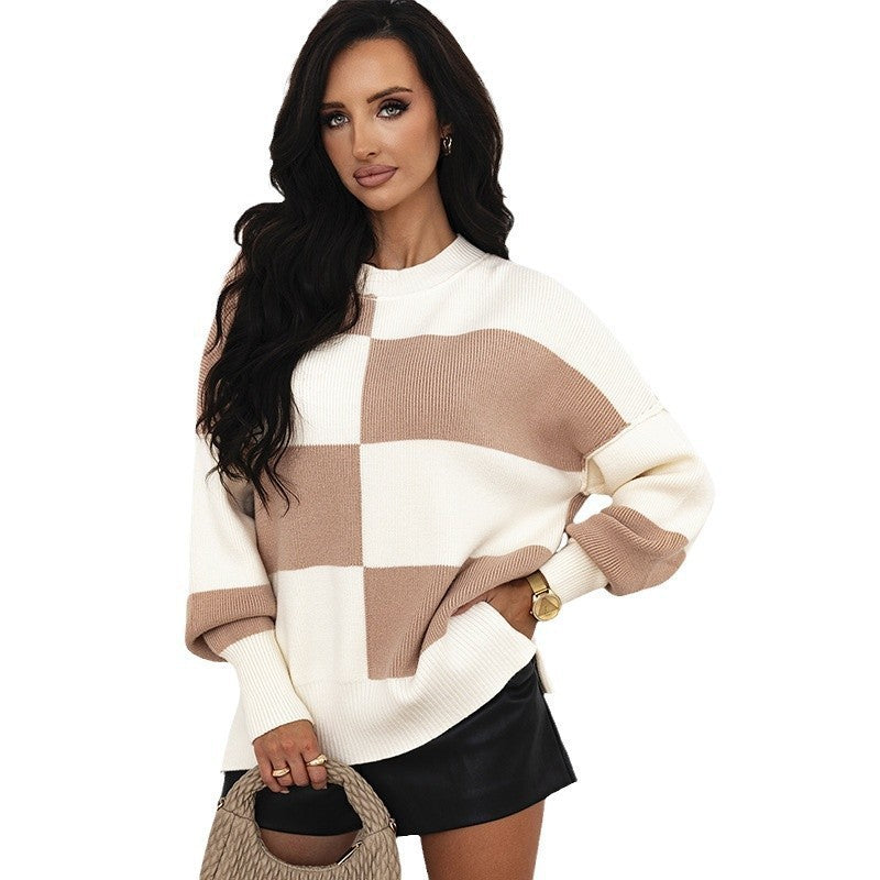 Drop Shoulder Knit Sweater eprolo