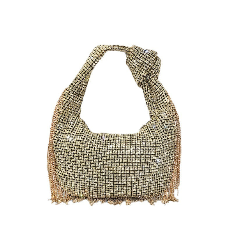 Tassel Rhinestone Handbag eprolo