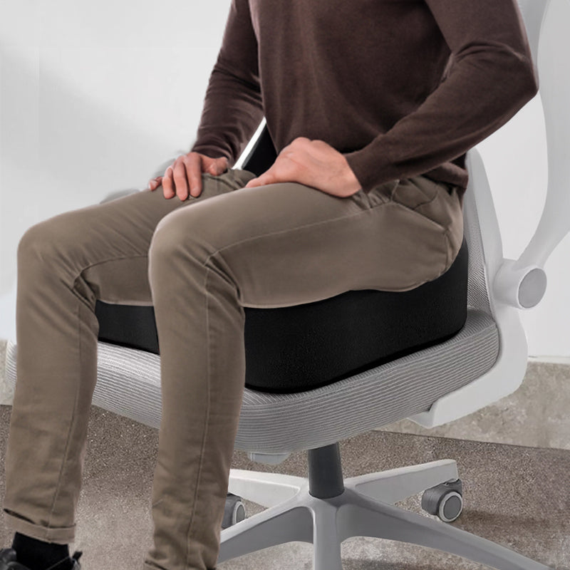 Memory foam car seat cushion. Ergonomic support. eprolo
