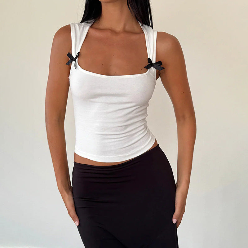 YK Bow Strapless Camisole eprolo