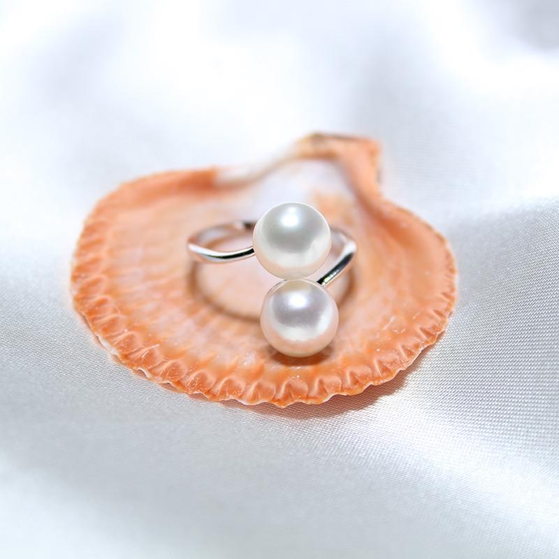 Pearl Sterling Silver Ring