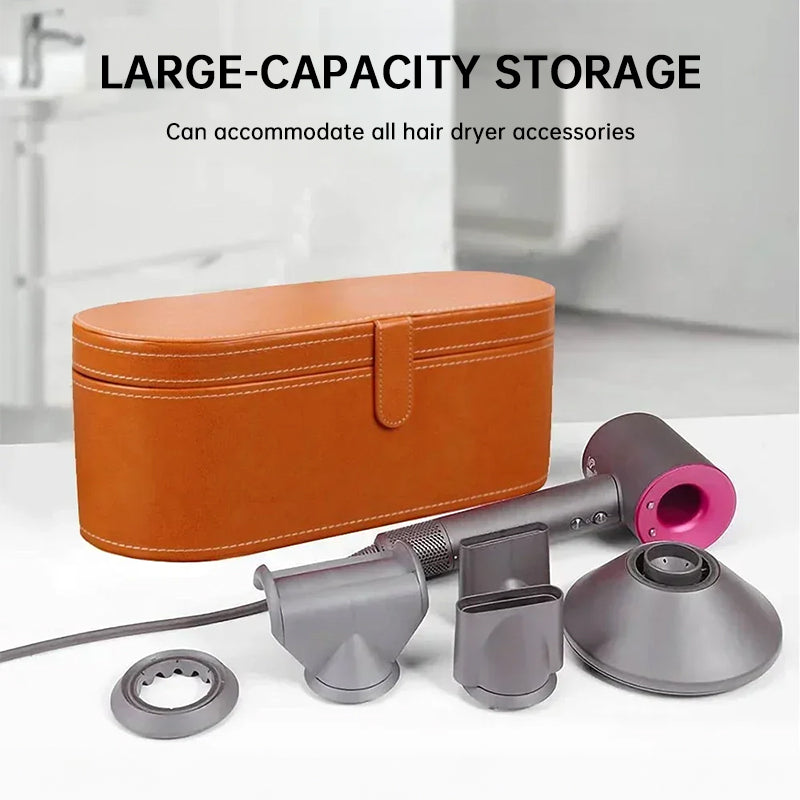 Portable PU - leather travel case for Dyson Supersonic eprolo