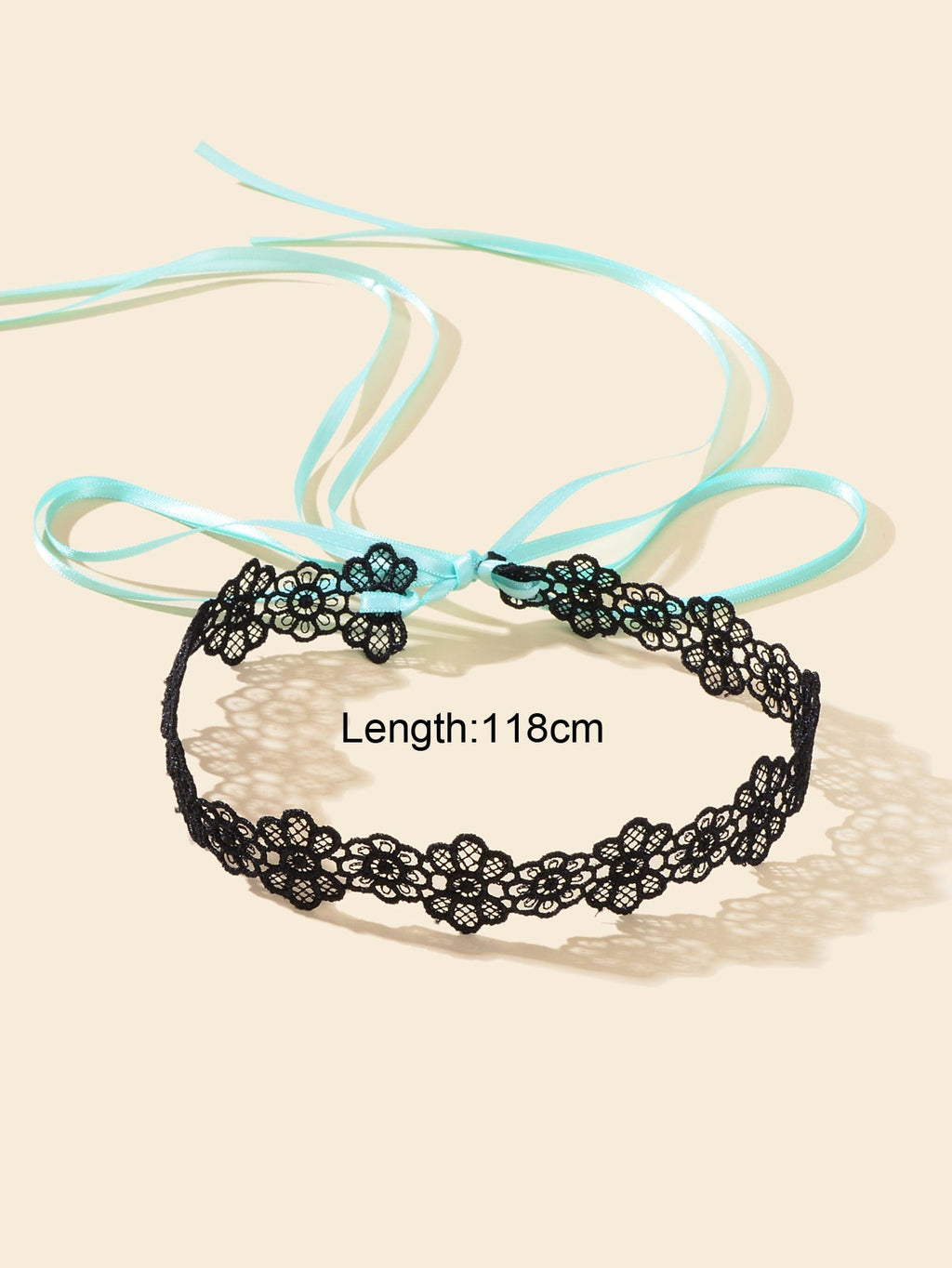 Halloween Retro Gothic Style Necklace Black Flower Lace Neck Chain Collar Choker Feelontop Jewellery