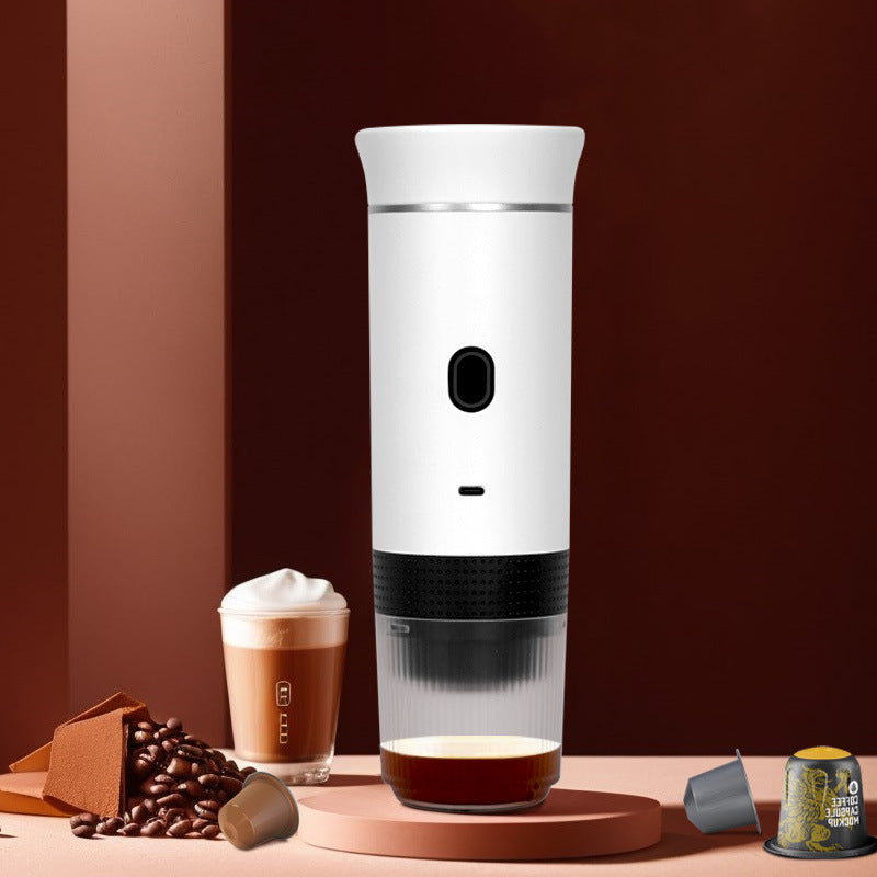 2025 Upgraded 3-in-1 Cordless Coffee Maker - 20Bar Portable for Car/Camping/Home, Capsule/Powder, USB Fast Heat eprolo