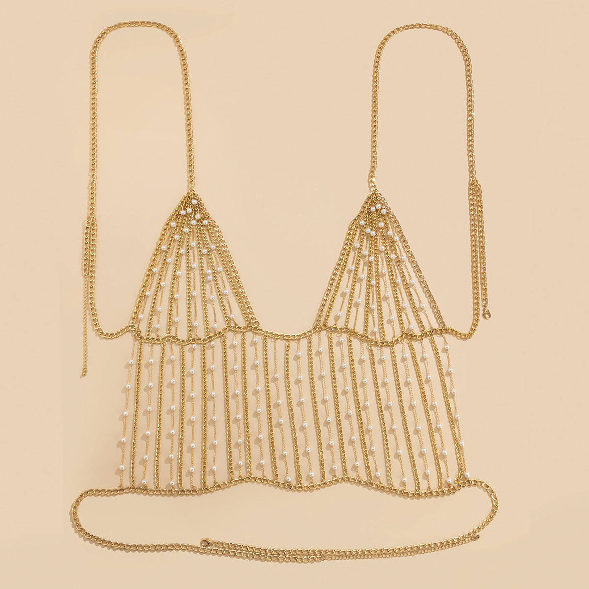 Fashionable tassel pearl chain eprolo