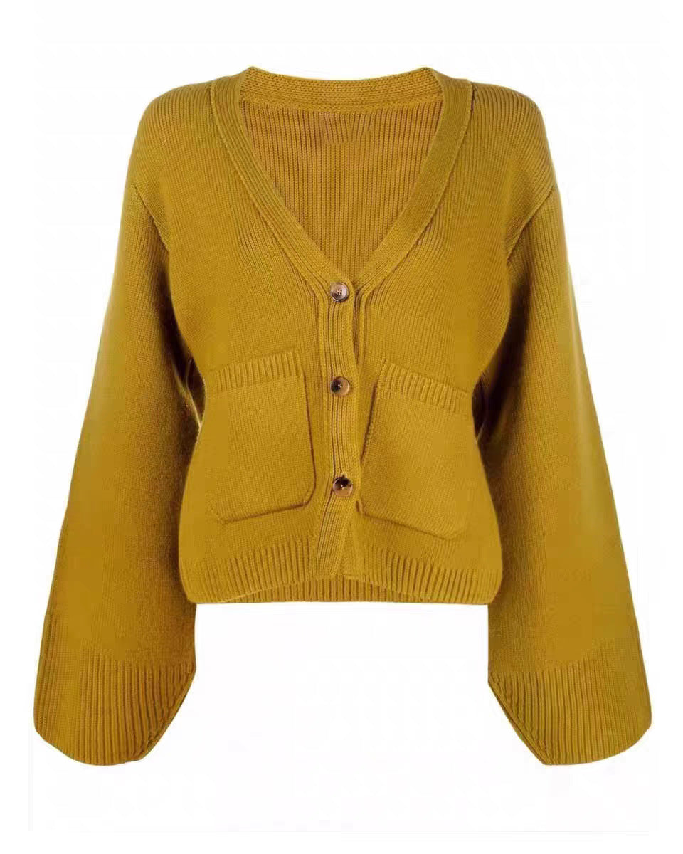 V-neck Cardigan