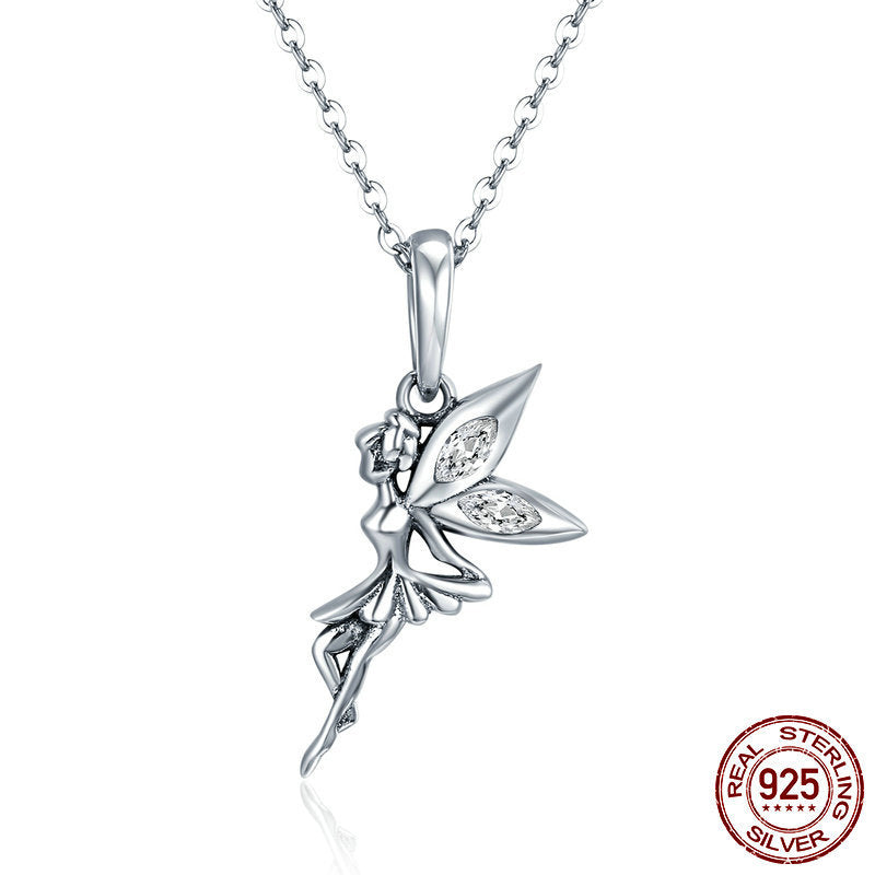 Fairy Pendant Necklace Charm eprolo