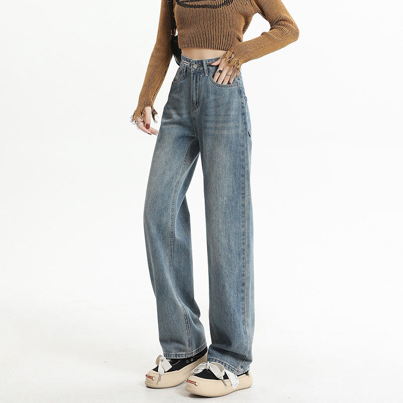High-Waist Vintage Jeans