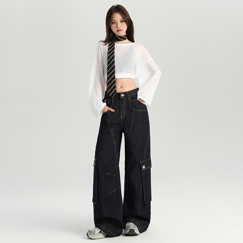 Multi-Pocket Cargo Jeans eprolo