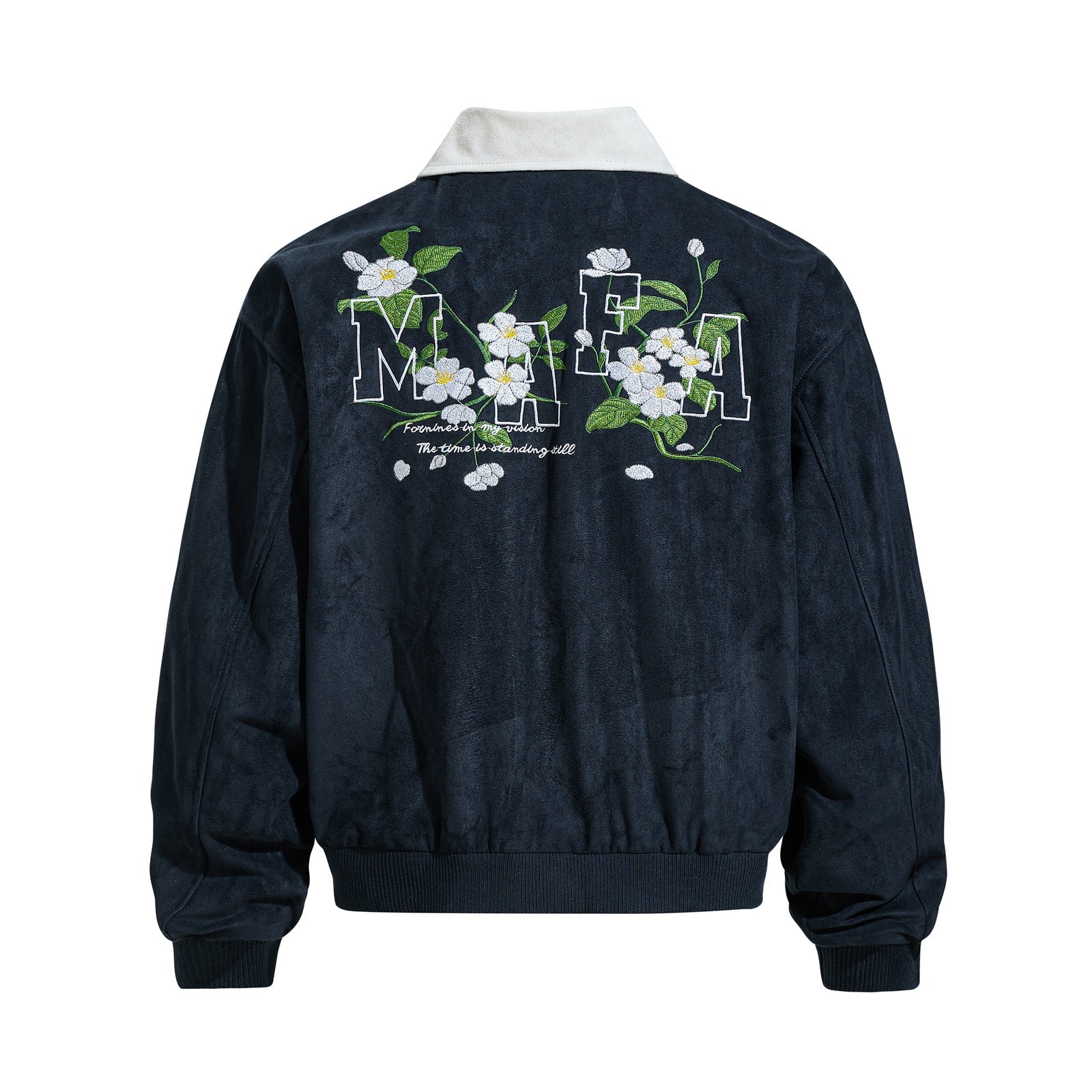 Men's Embroidery Suede Jacket eprolo