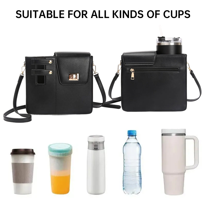 Purse Cup Holder Bag for Stanley, or Most Water Bottles eprolo