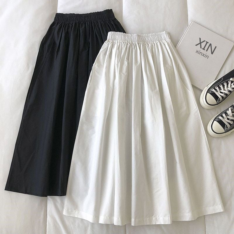 A-Line Pleated Midi Skirt eprolo