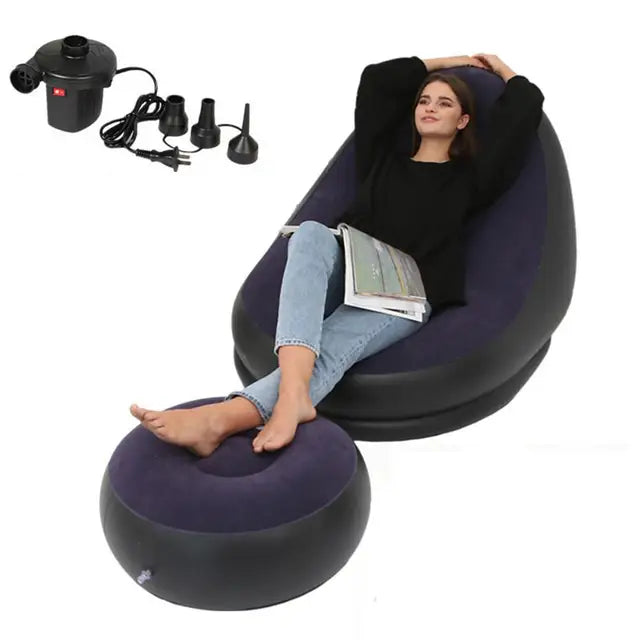 Inflatable Air Mattress Sofa Deck Chair eprolo
