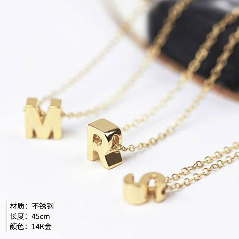 Stainless Steel Gold-plated Necklace eprolo