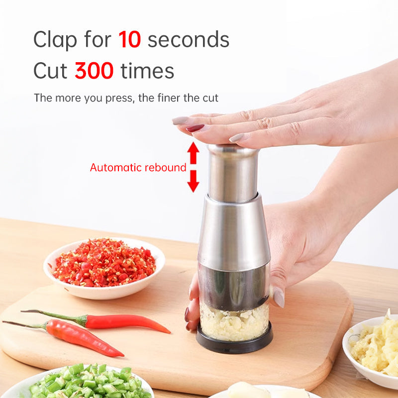 Stainless Steel Manual Kitchen Chopper eprolo