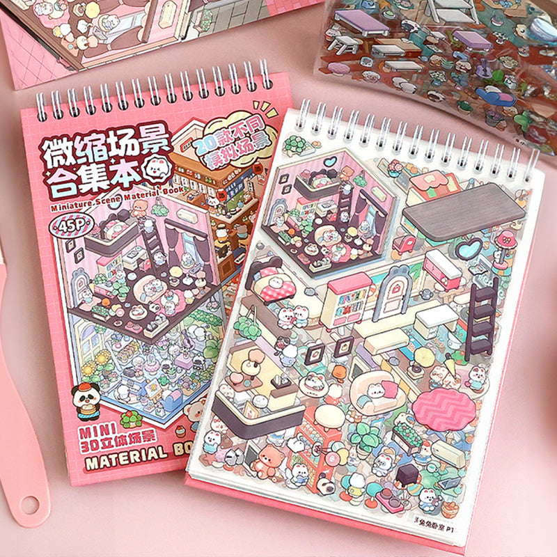 DIY 3D Sticker Book eprolo
