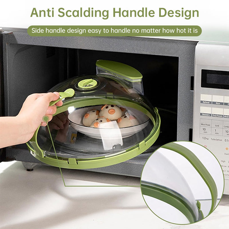 Food Microwave Cover, Clear, 10 Inch eprolo