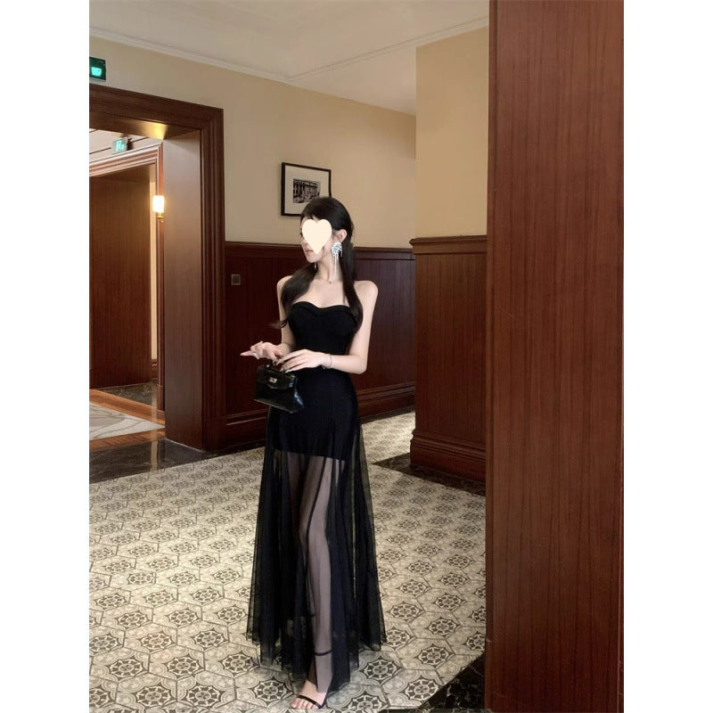 Midnight Muse Mesh Dress