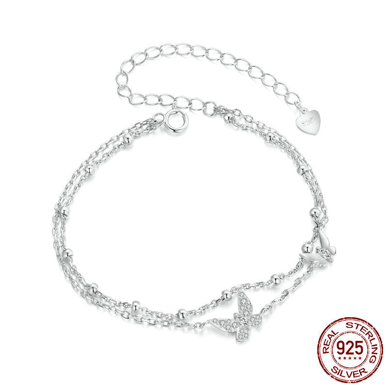 Double layer butterfly bracelet eprolo