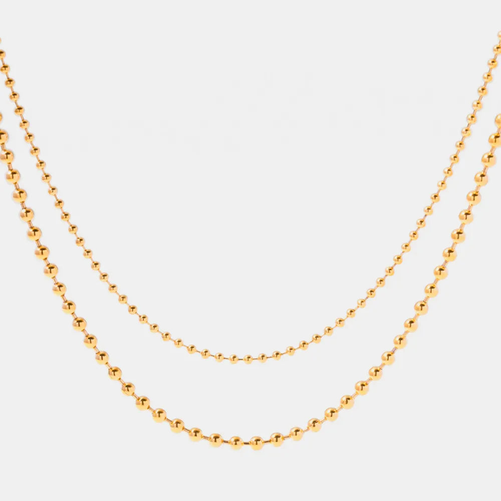 Lobster Closure Bead Necklace eprolo