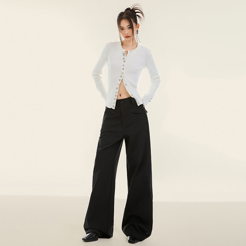 Wide-Leg Suit Pants eprolo