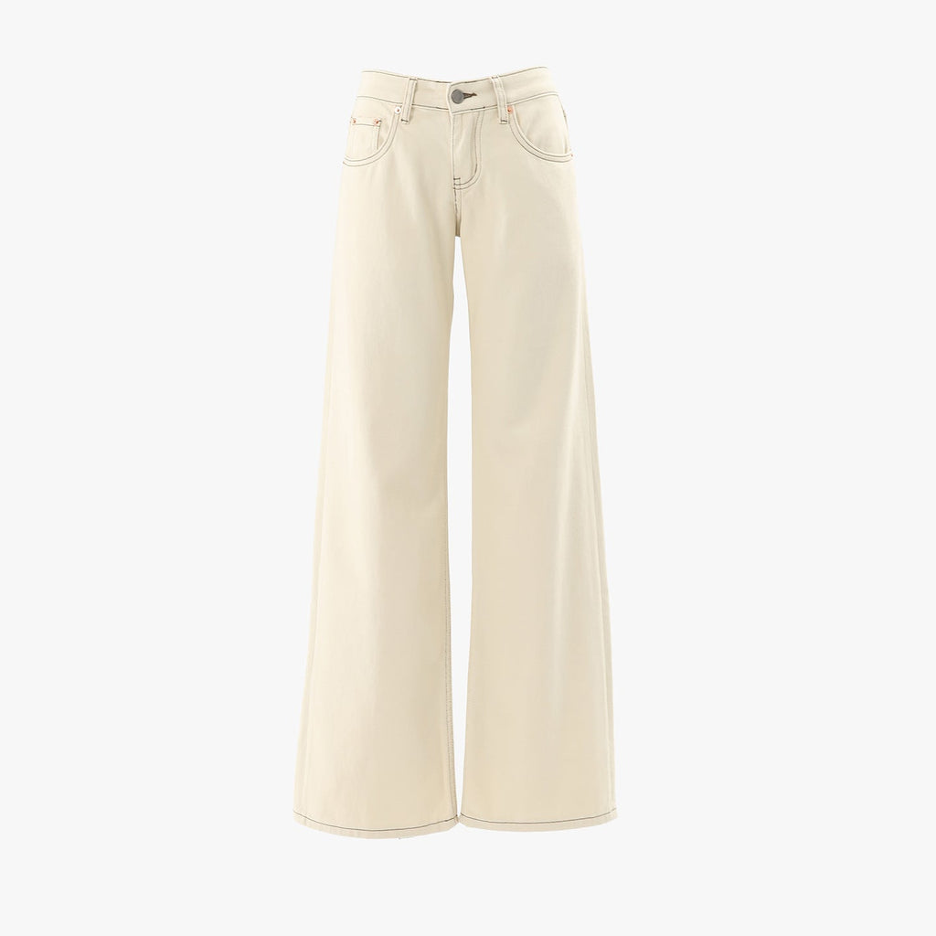 Apricot Versatile Wide-Leg Jeans eprolo