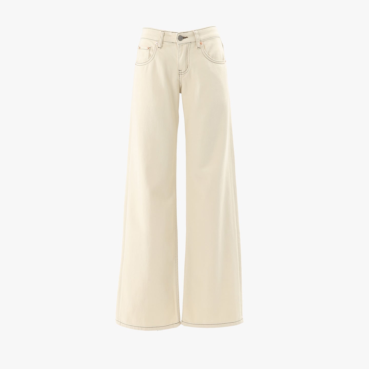 Apricot Versatile Wide-Leg Jeans eprolo
