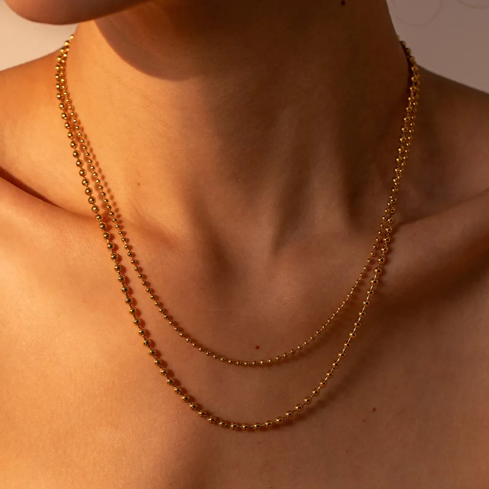 Lobster Closure Bead Necklace eprolo