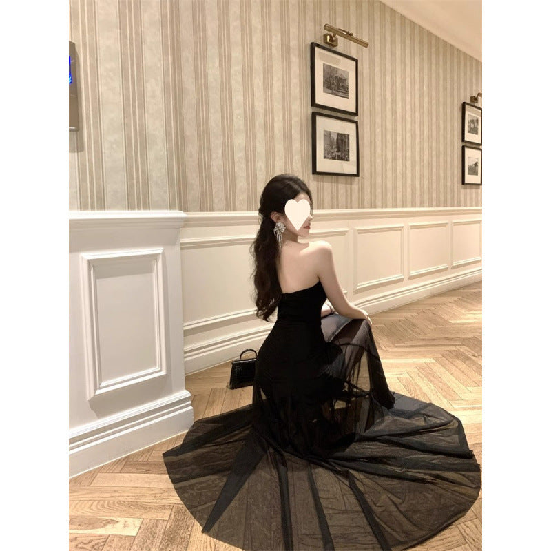Midnight Muse Mesh Dress