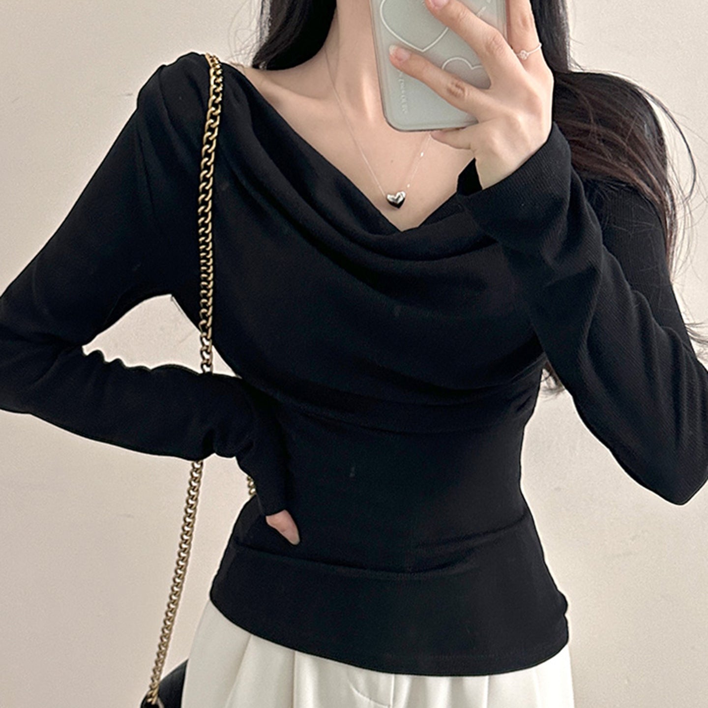 Swing Collar Top