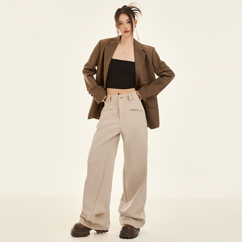 Wide-Leg Suit Pants eprolo