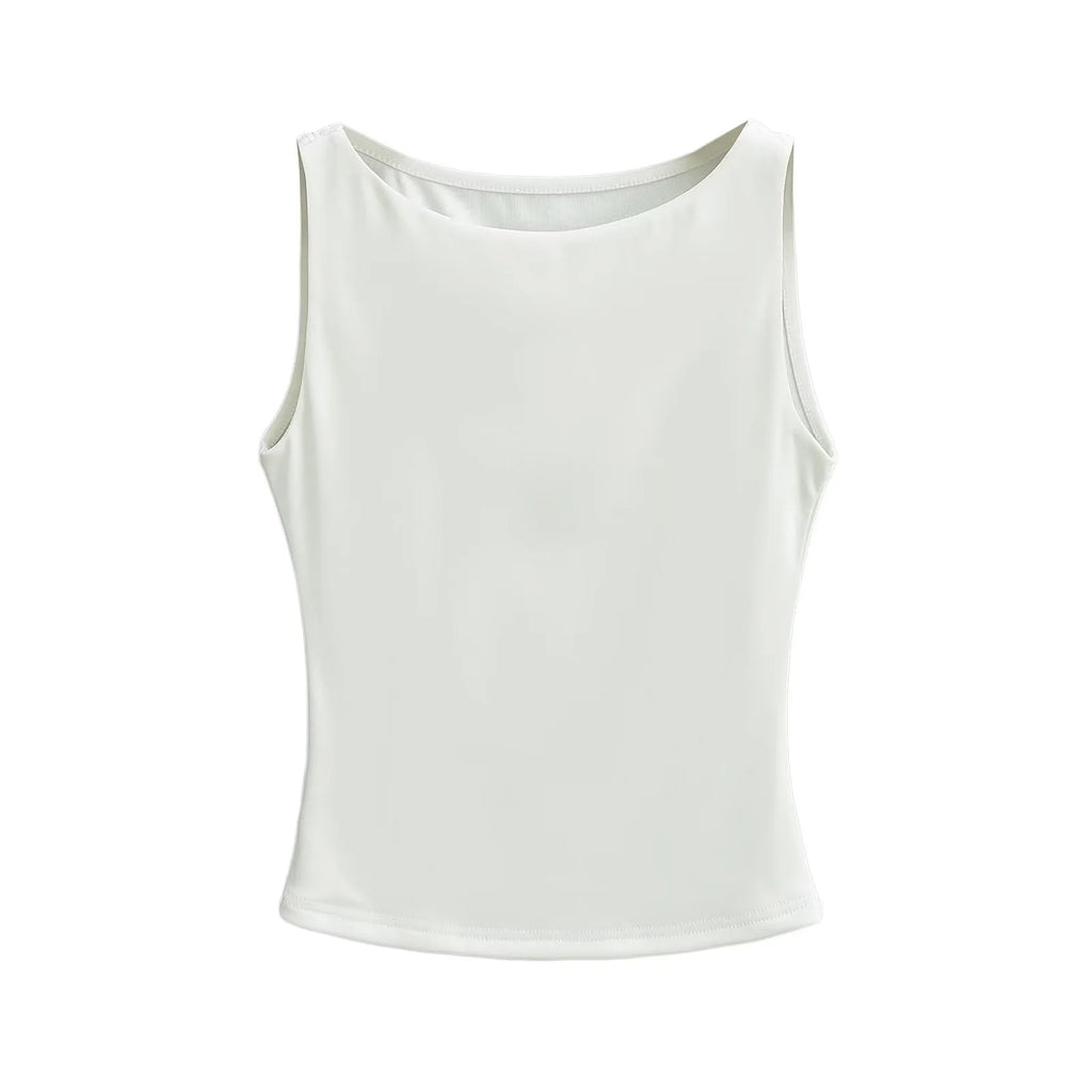 Double layered sleeveless Top eprolo