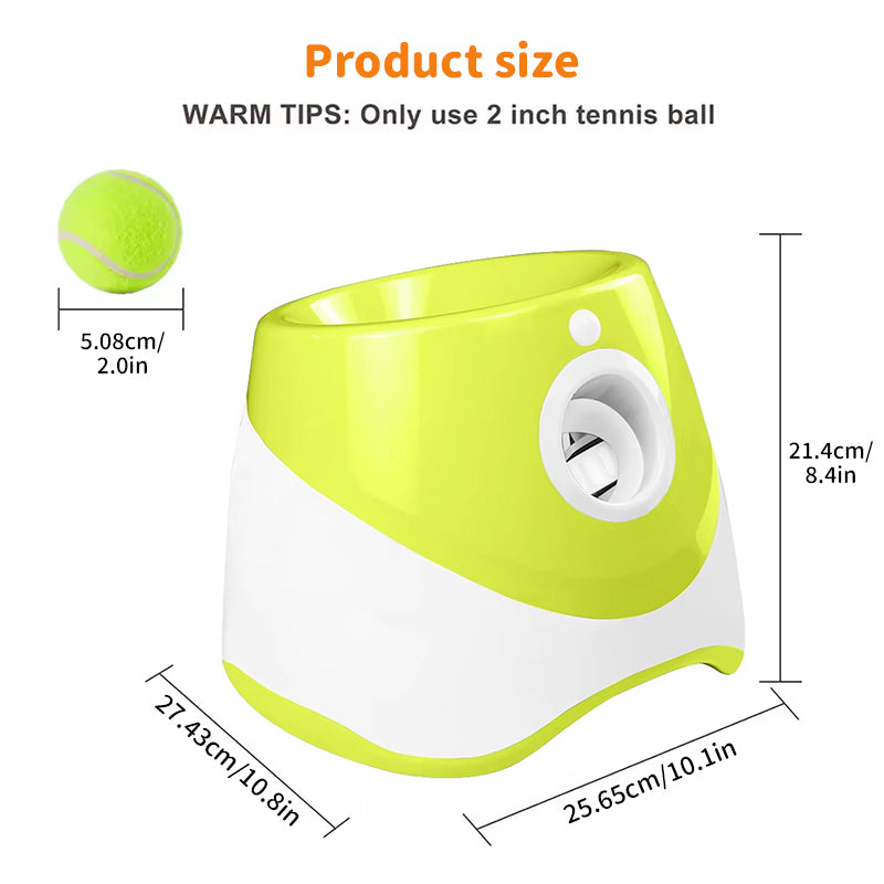 Rechargeable automatic tennis ball launcher eprolo