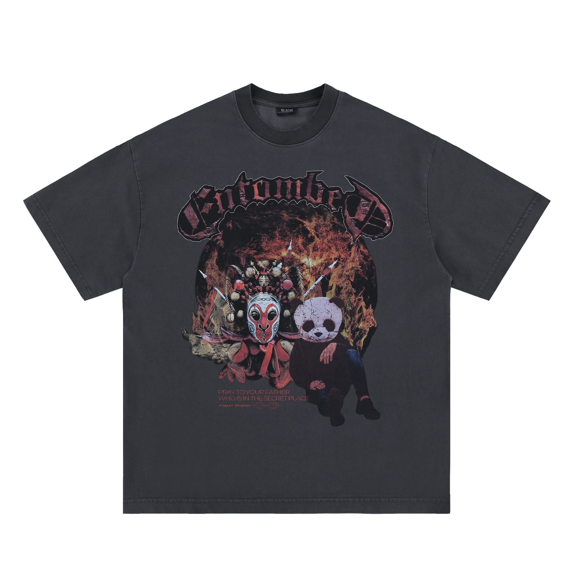 Face-Changing Destroyed T-Shirt eprolo