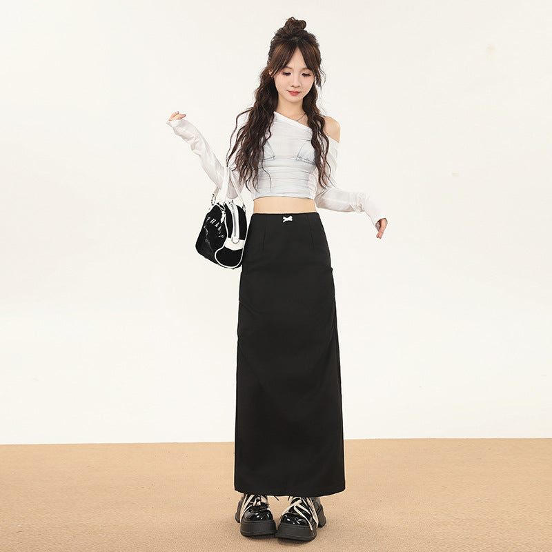Dress High-End Pleated Midi Skirt