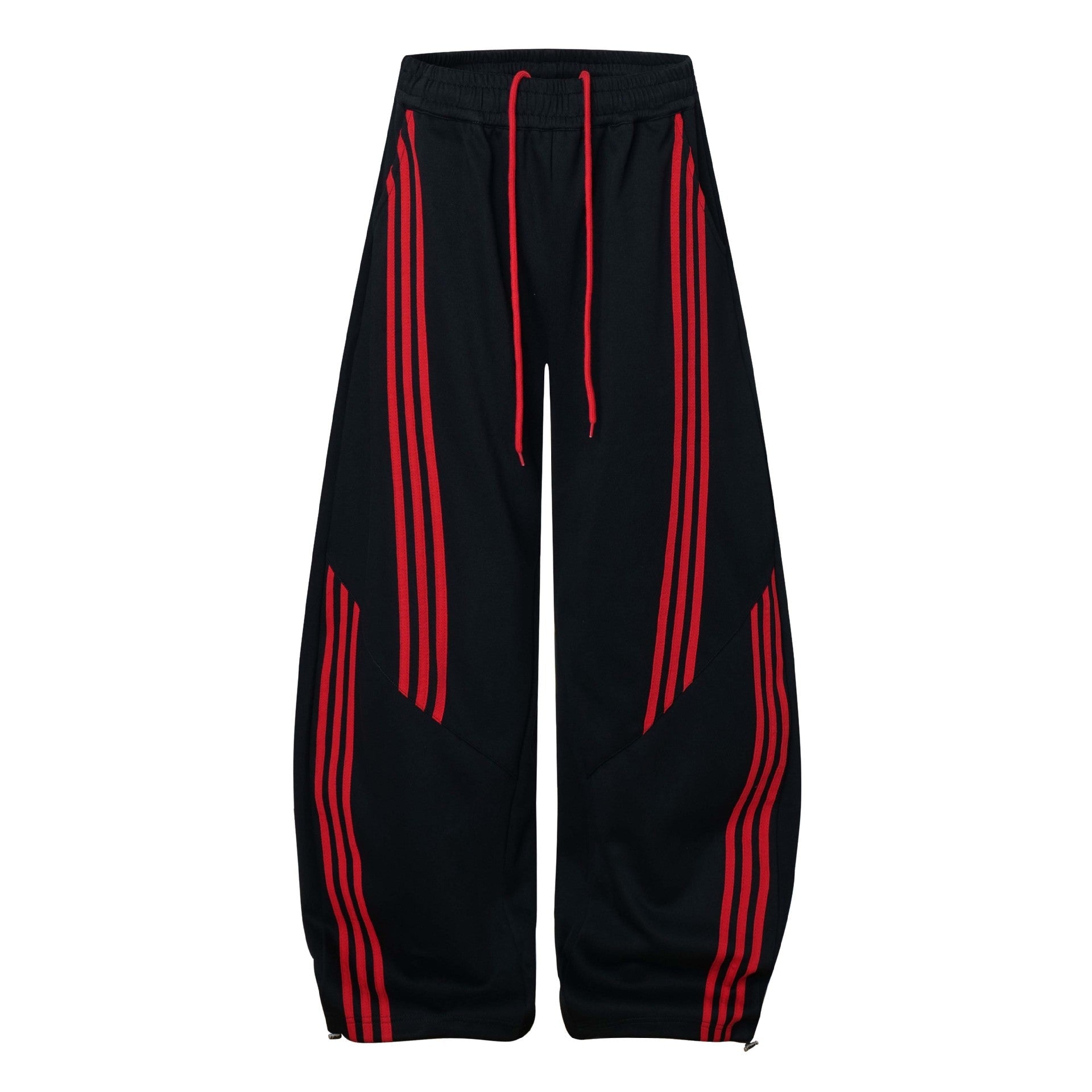 Unisex Three-Stripe Slant Pocket Casual Pants eprolo