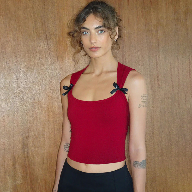 YK Bow Strapless Camisole