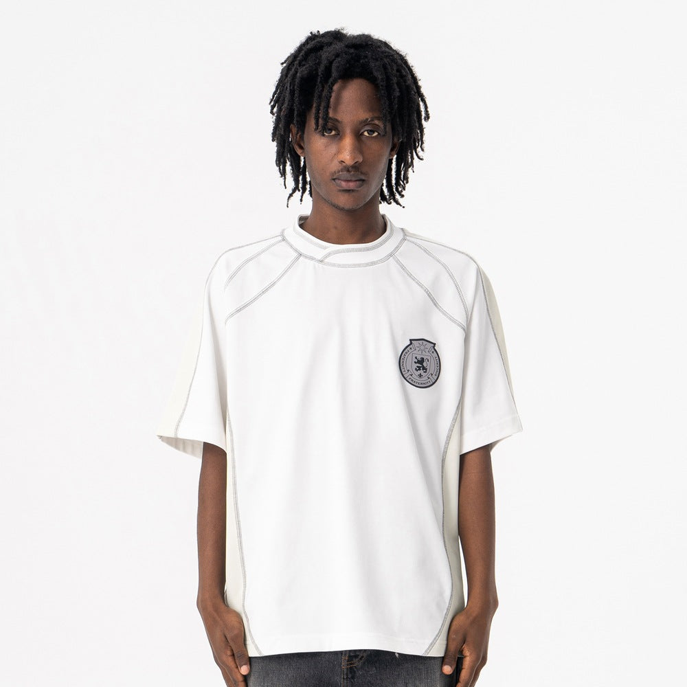Topstitching Short Sleeve T-Shirt eprolo