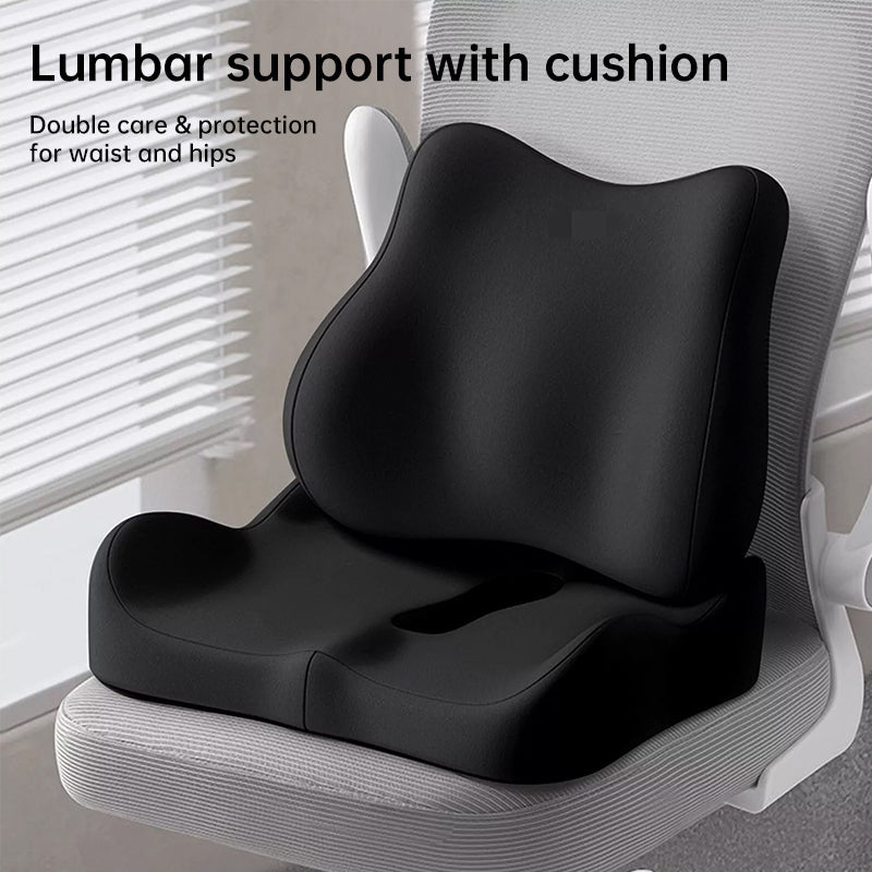 Memory foam car seat cushion. Ergonomic support. eprolo