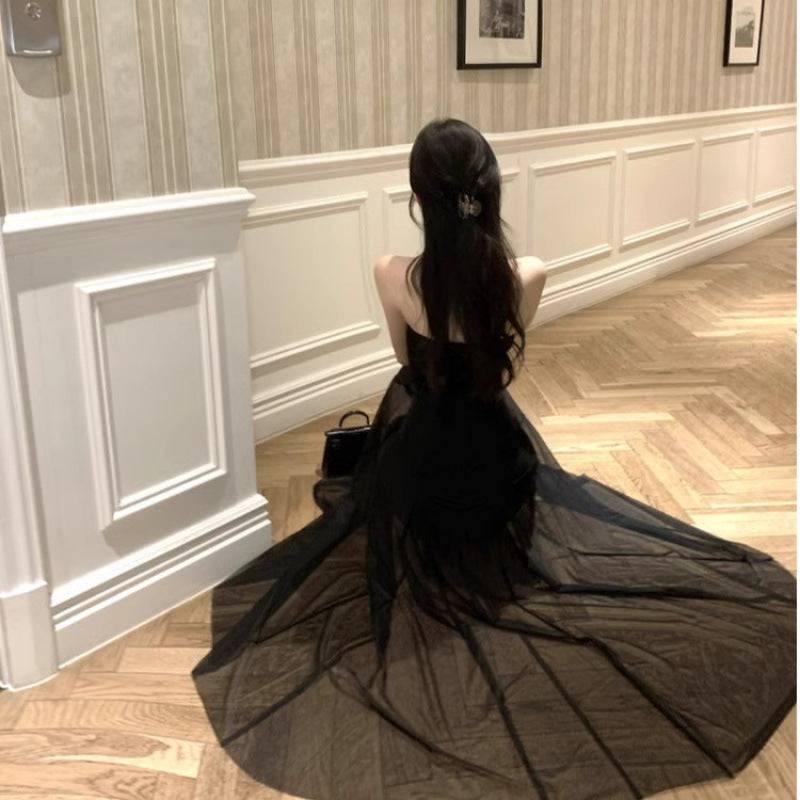 Midnight Muse Mesh Dress
